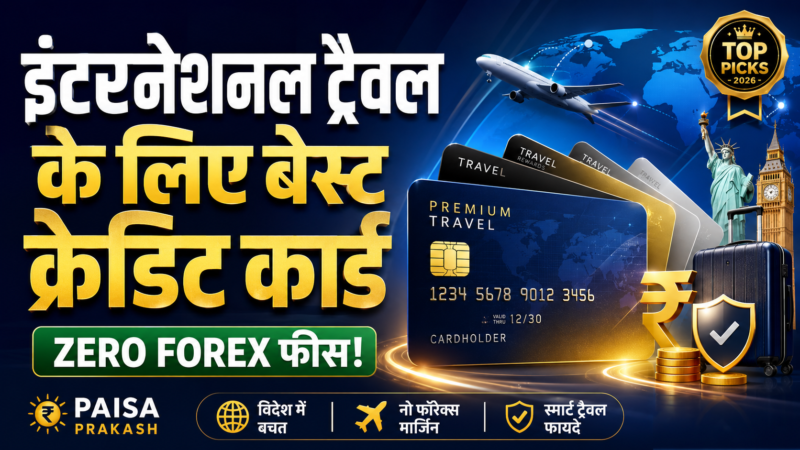 विदेश यात्रा से पहले जान लें! ये Credit Cards नहीं लेते 0% Forex Markup, हर ट्रांजैक्शन पर होगी बड़ी बचत