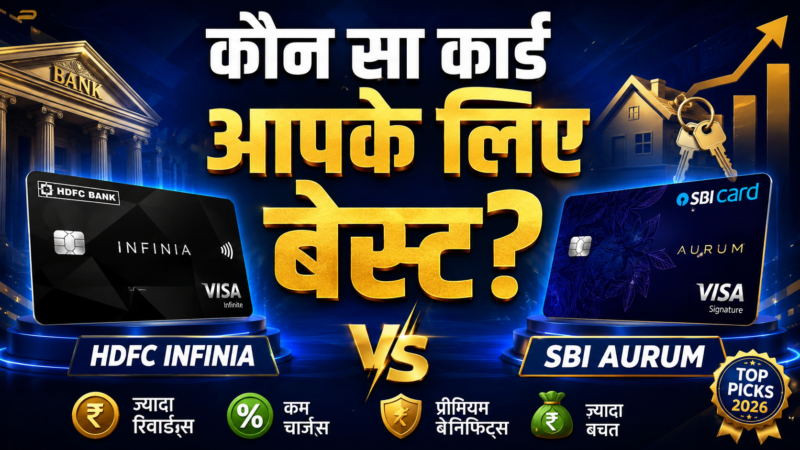 अभी तक गलत कार्ड बना रहे थे! HDFC Infinia vs SBI Aurum की ये 7_difference_ आपकी जेब भर देंगे