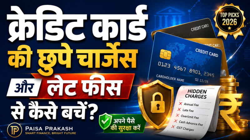 क्रेडिट कार्ड की छुपे चार्जेस और लेट फीस से कैसे बचें? (2026)